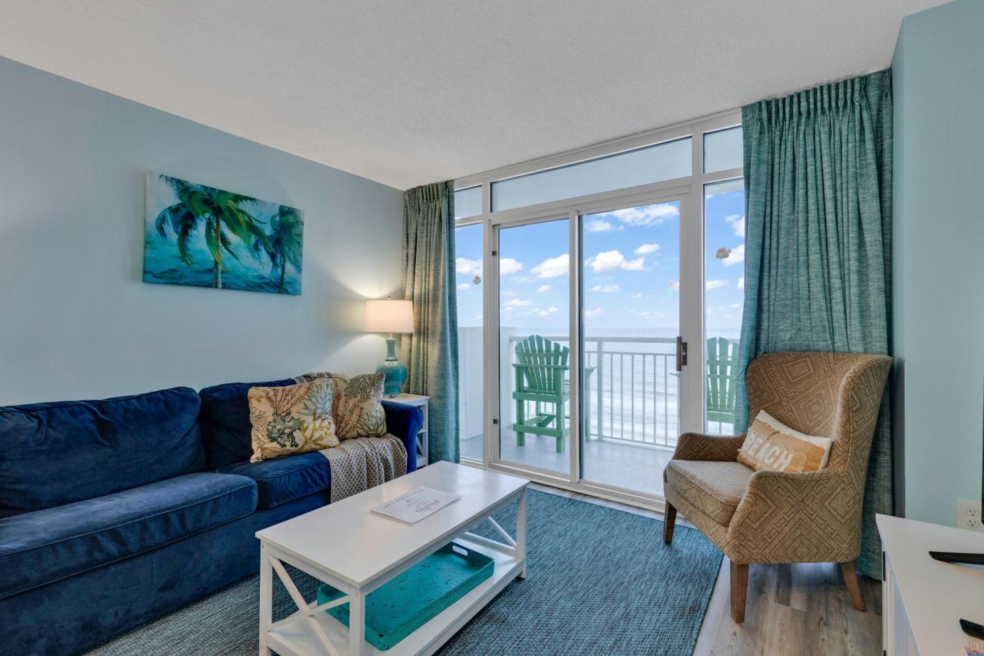 Ocean Front 2Br Elegant Condo In Atlantica Resort شاطئ ميرتل المظهر الخارجي الصورة
